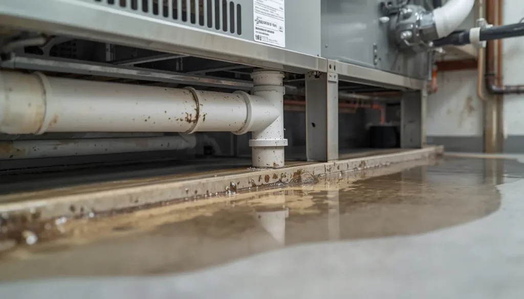 Check the Condensate Drain and AC Safety Switch