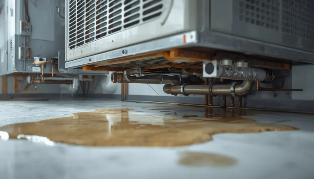 How Drain Pan and Condensate Problems Lead to AC Leaks